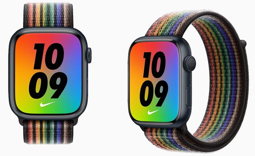 Nike apple watch online pride band